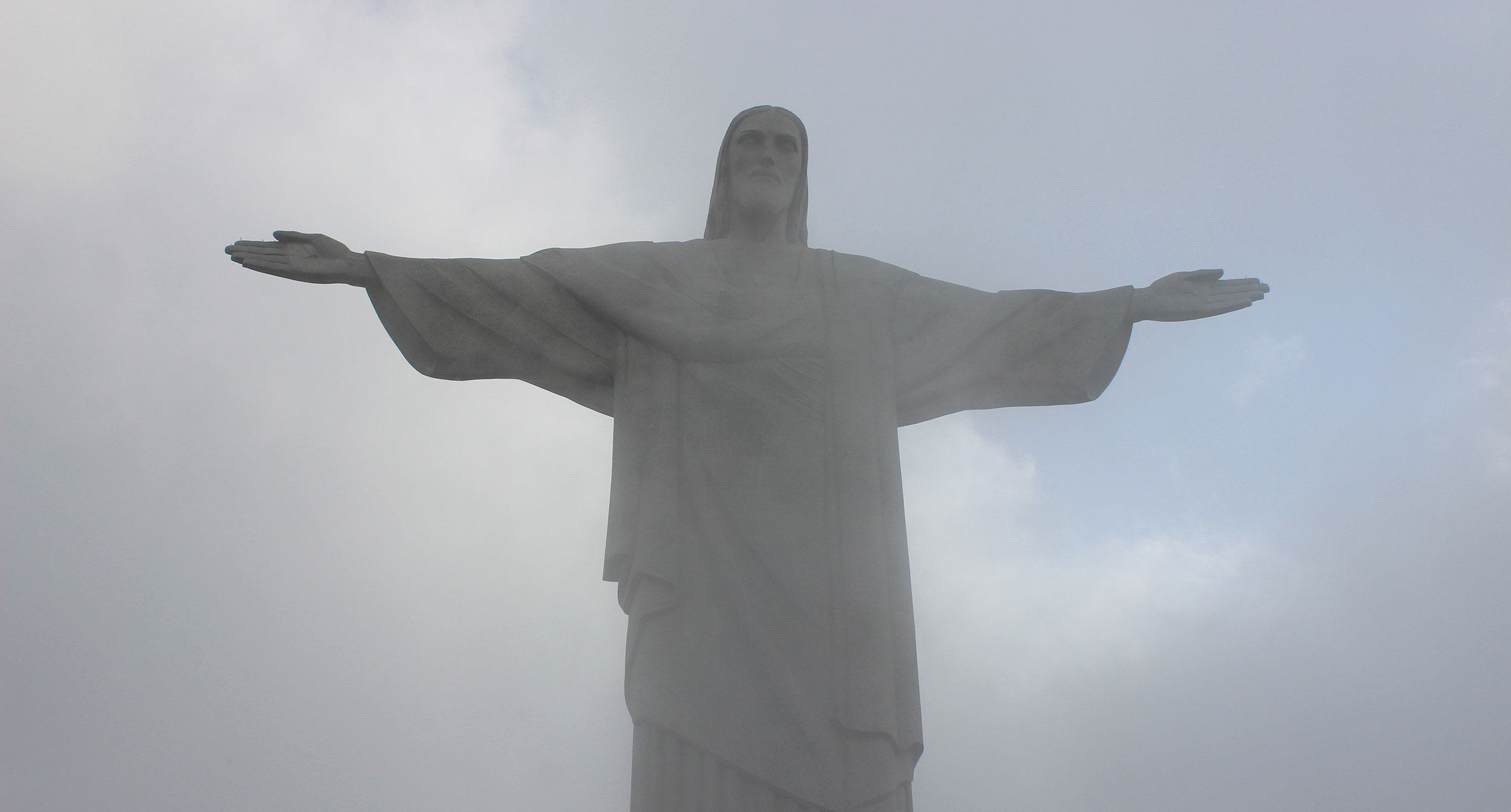 The Christ the Redeemer statue in Rio de Janeiro